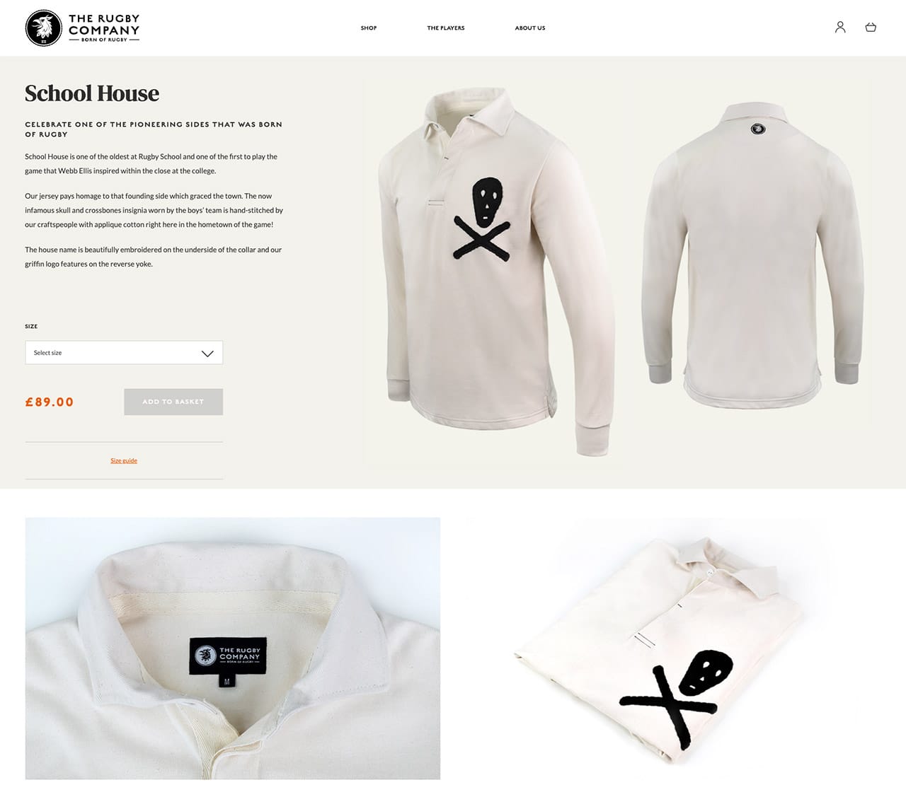 Image showing the website product page